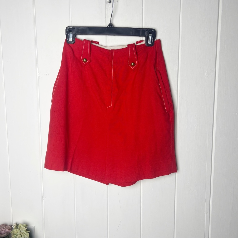 1960’s-1970’s Vintage Gino Paoli Red Shorts,
